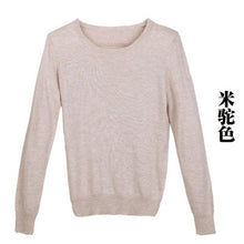 Load image into Gallery viewer, High Quality 2019 Autumn Winter Cashmere cotton Blended Knitted Women Sweaters And Pullovers Jersey jumper pull femme hiver