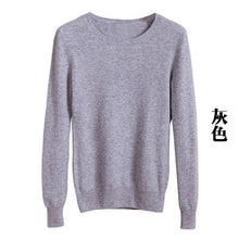 Load image into Gallery viewer, High Quality 2019 Autumn Winter Cashmere cotton Blended Knitted Women Sweaters And Pullovers Jersey jumper pull femme hiver
