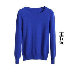 Load image into Gallery viewer, High Quality 2019 Autumn Winter Cashmere cotton Blended Knitted Women Sweaters And Pullovers Jersey jumper pull femme hiver
