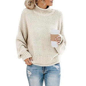 sweater women 2019Turtleneck Sweater Women Casua knit sweater women pullover sweater women plus size sweater oversize tops women